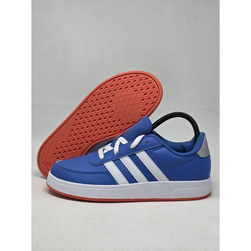 adidas Breaknet 2.0 Blue White Lace Up Sneakers Kids Size 5.5 JI0961 New